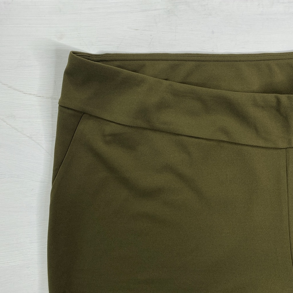 Linea by Louis Dell'Olio Pull On Knit Pants Green 3X - Picture 7 of 9